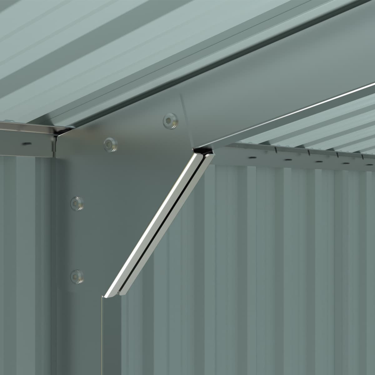 Metal Shed Structure