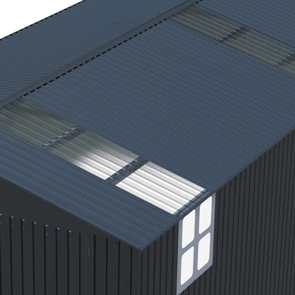 Metal Shed with Window#color_black