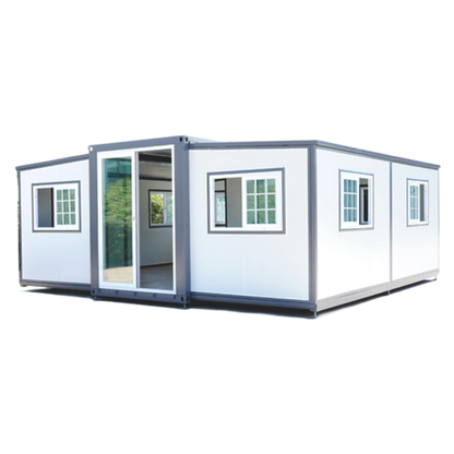 Bastone Mobile Expandable Prefab House 19ft x 20ft with Cabinet