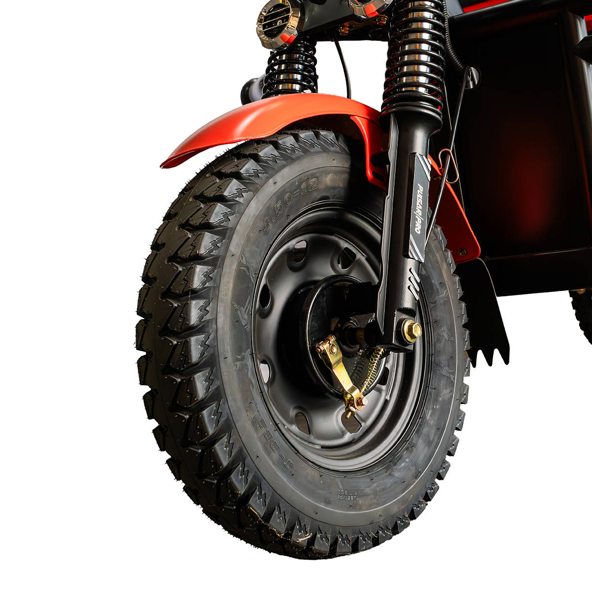 Off-Road Battery-Powered Utility Tricycle