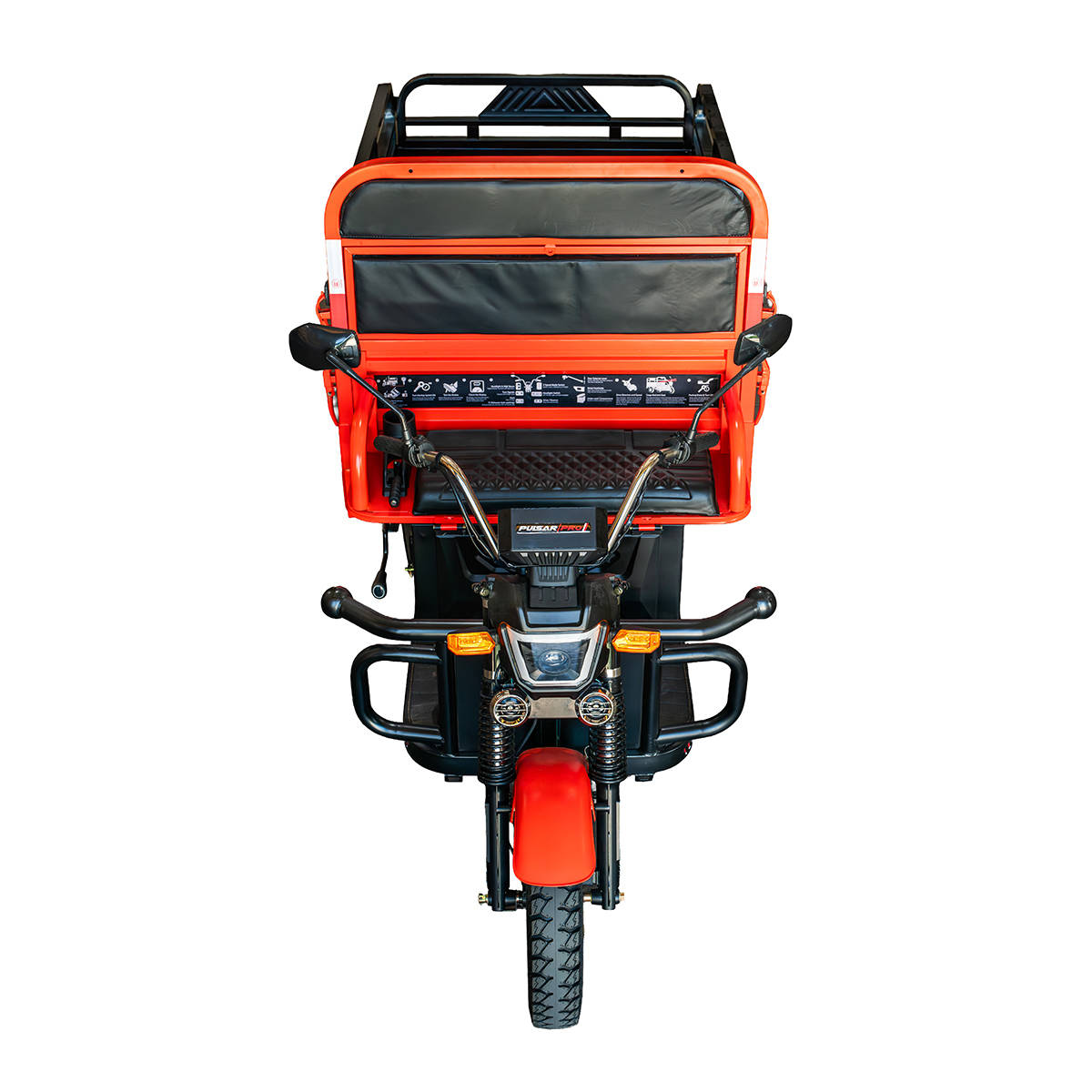 Off-Road Battery-Powered Utility Tricycle
