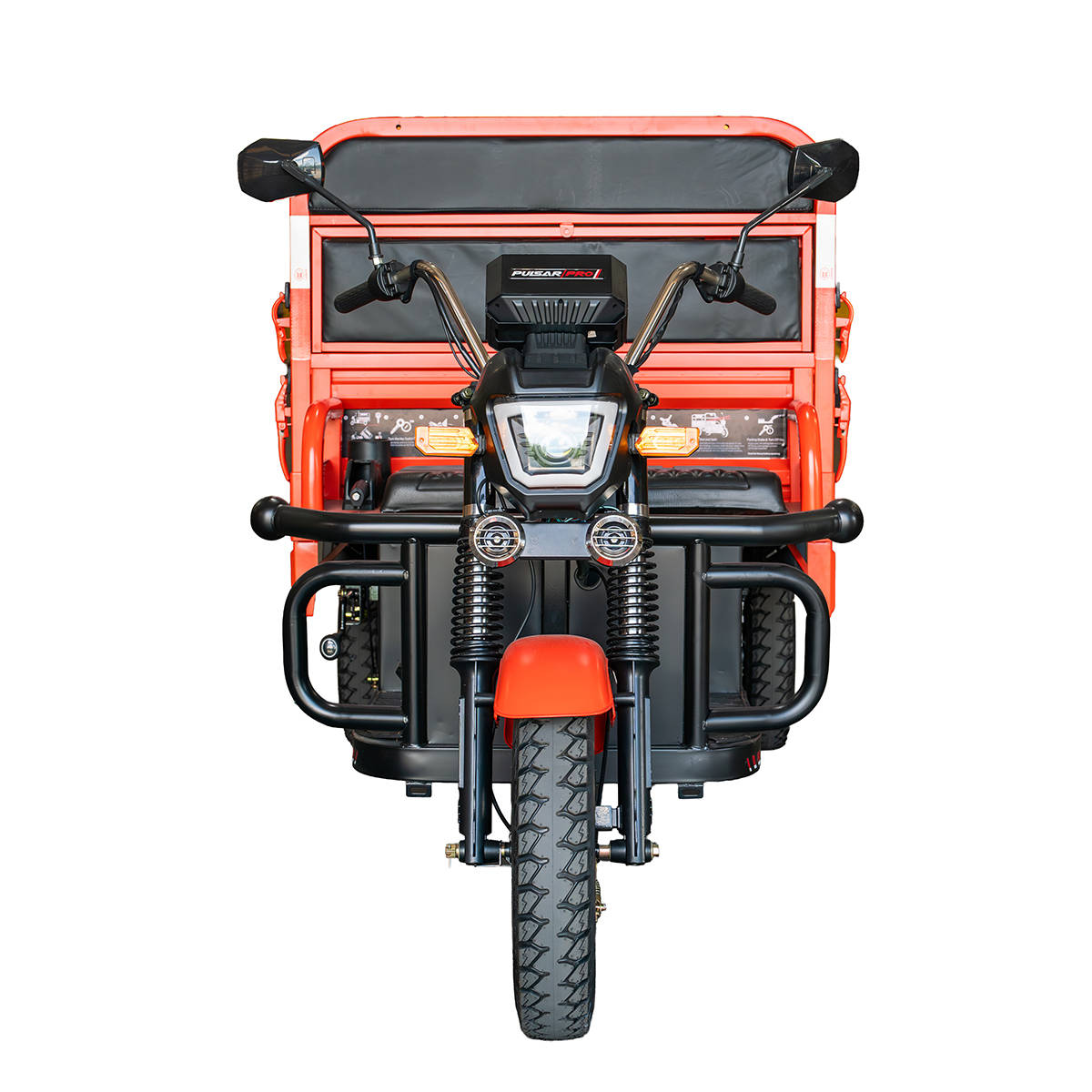 Off-Road Battery-Powered Utility Tricycle