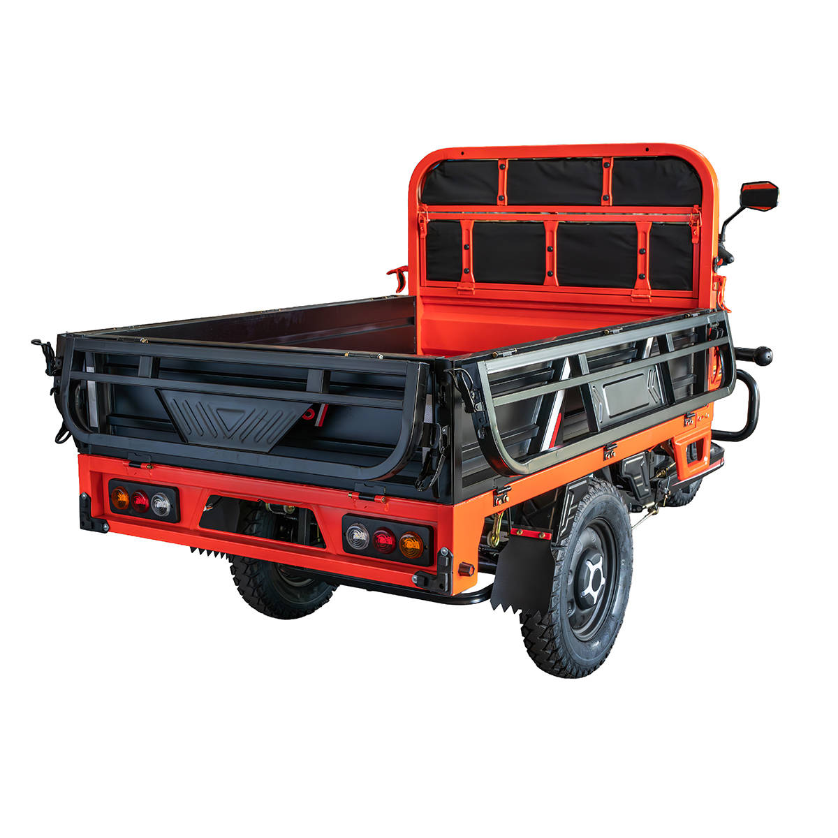 Off-Road Battery-Powered Utility Tricycle