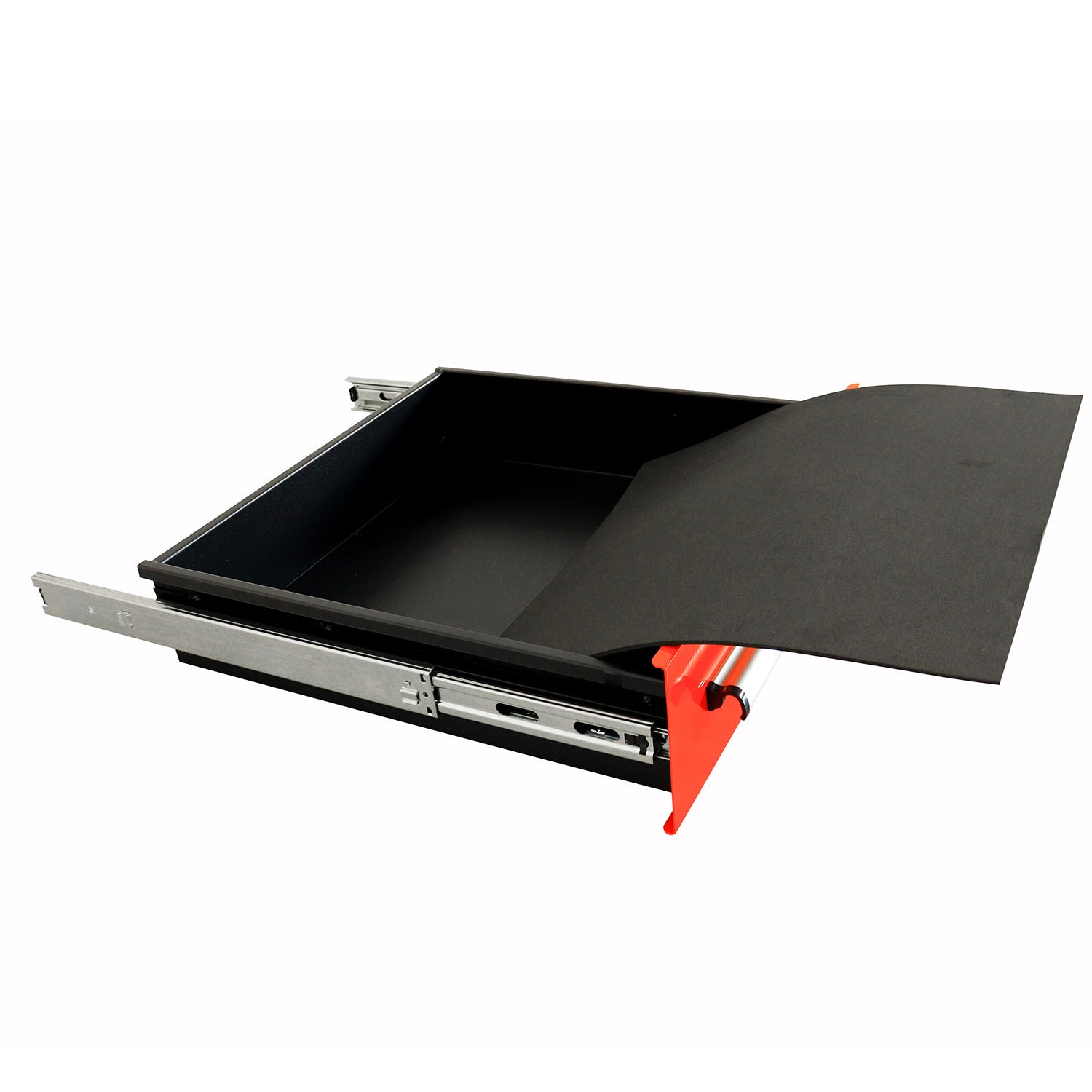 Our workbench drawer comes with anti-slip pad