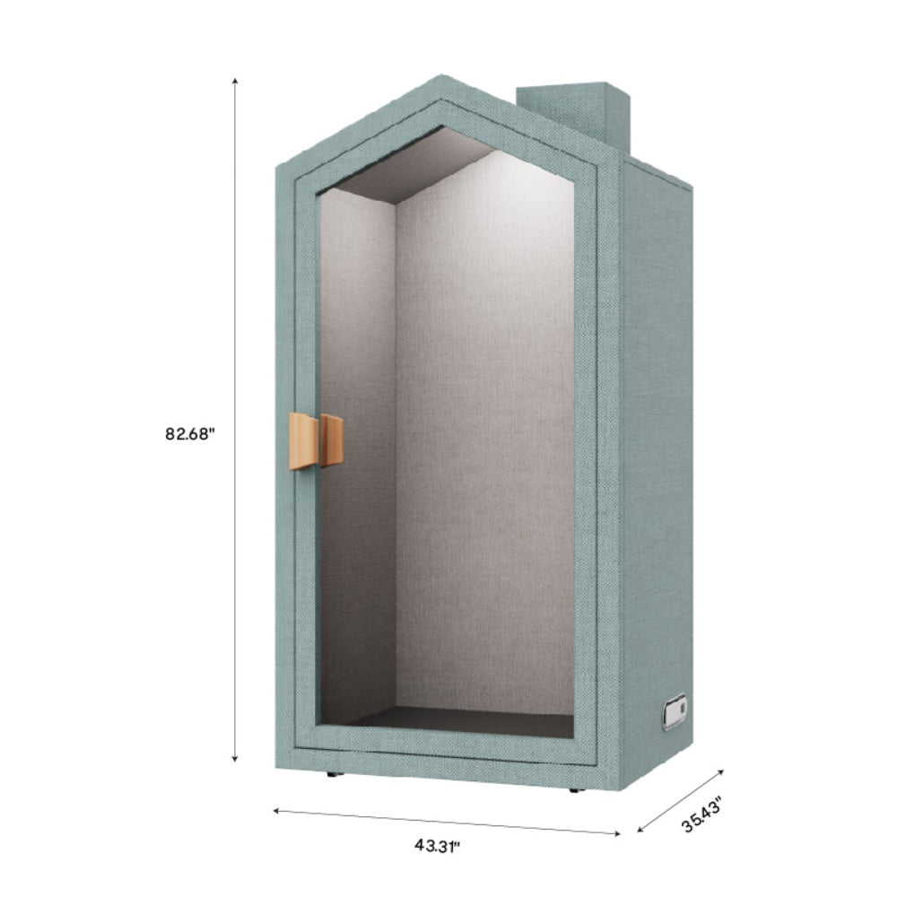 P1S Smart Privacy Booth Meeting Pod for 1-person