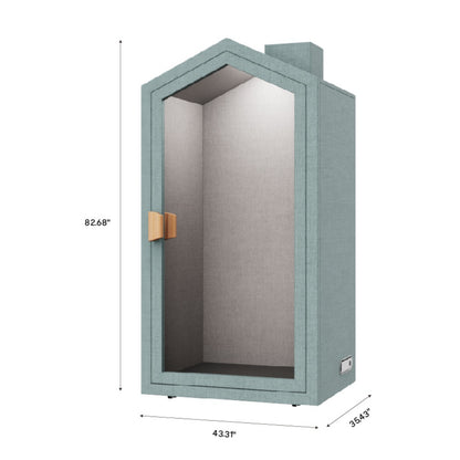 P1S Smart Privacy Booth Meeting Pod for 1-person