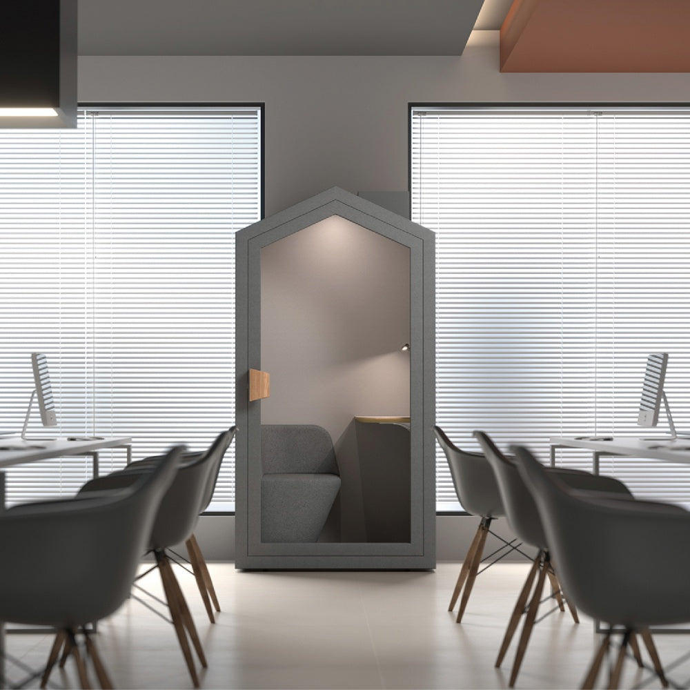 P1S Smart Privacy Booth Meeting Pod for 1-person