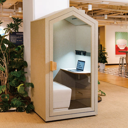 P1S Smart Privacy Booth Meeting Pod for 1-person