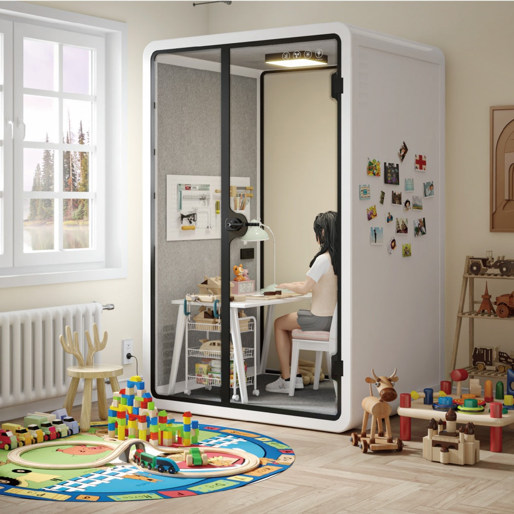 P2F Smart Privacy Booth Meeting Pod for 2-person