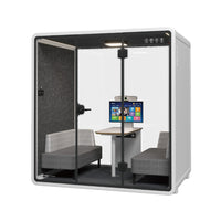 P4F Meeting Pod – 4 Person Modular Office Booth