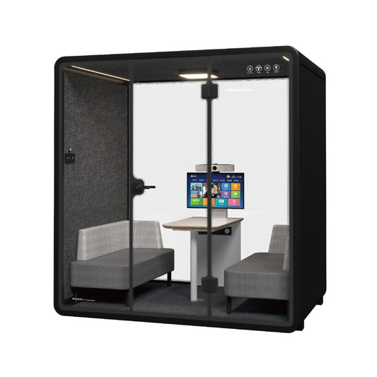 P4F Meeting Pod – 4 Person Modular Office Booth