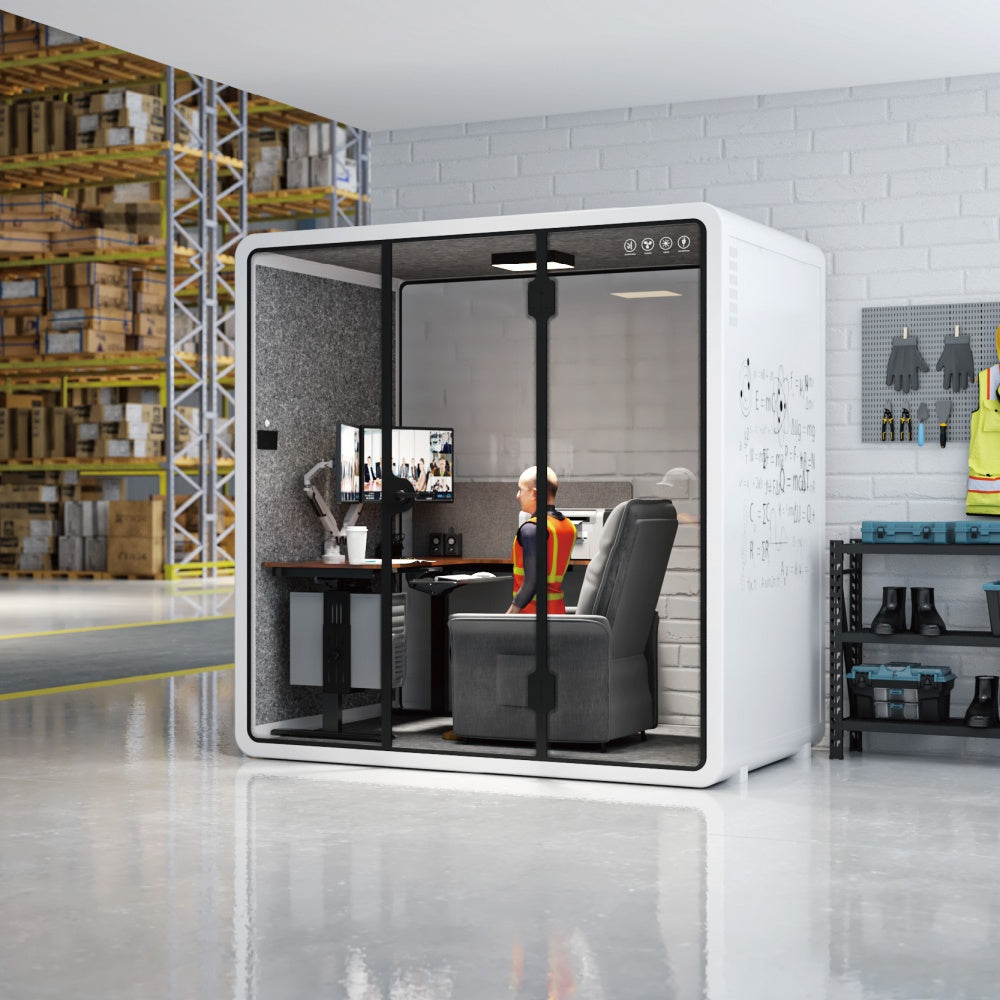 P4F Meeting Pod – 4 Person Modular Office Booth