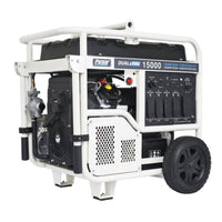15,000 Watt Dual Fuel Portable Generator – 713cc V-Twin Engine, Electric Start