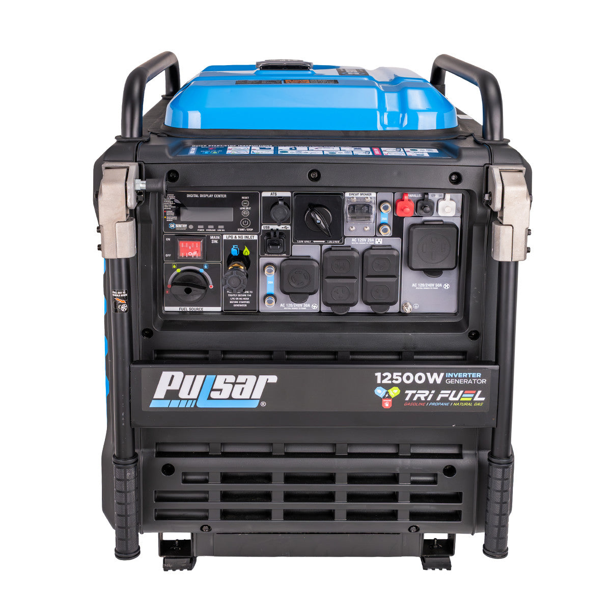 12,500 Watt Tri-Fuel Inverter Generator with CO Sentry