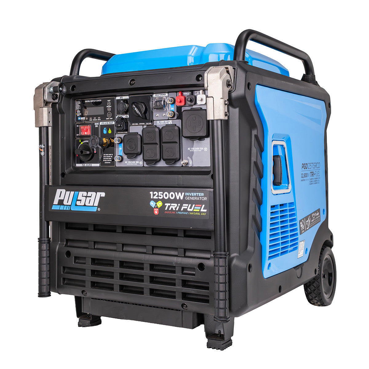 12,500 Watt Tri-Fuel Inverter Generator with CO Sentry