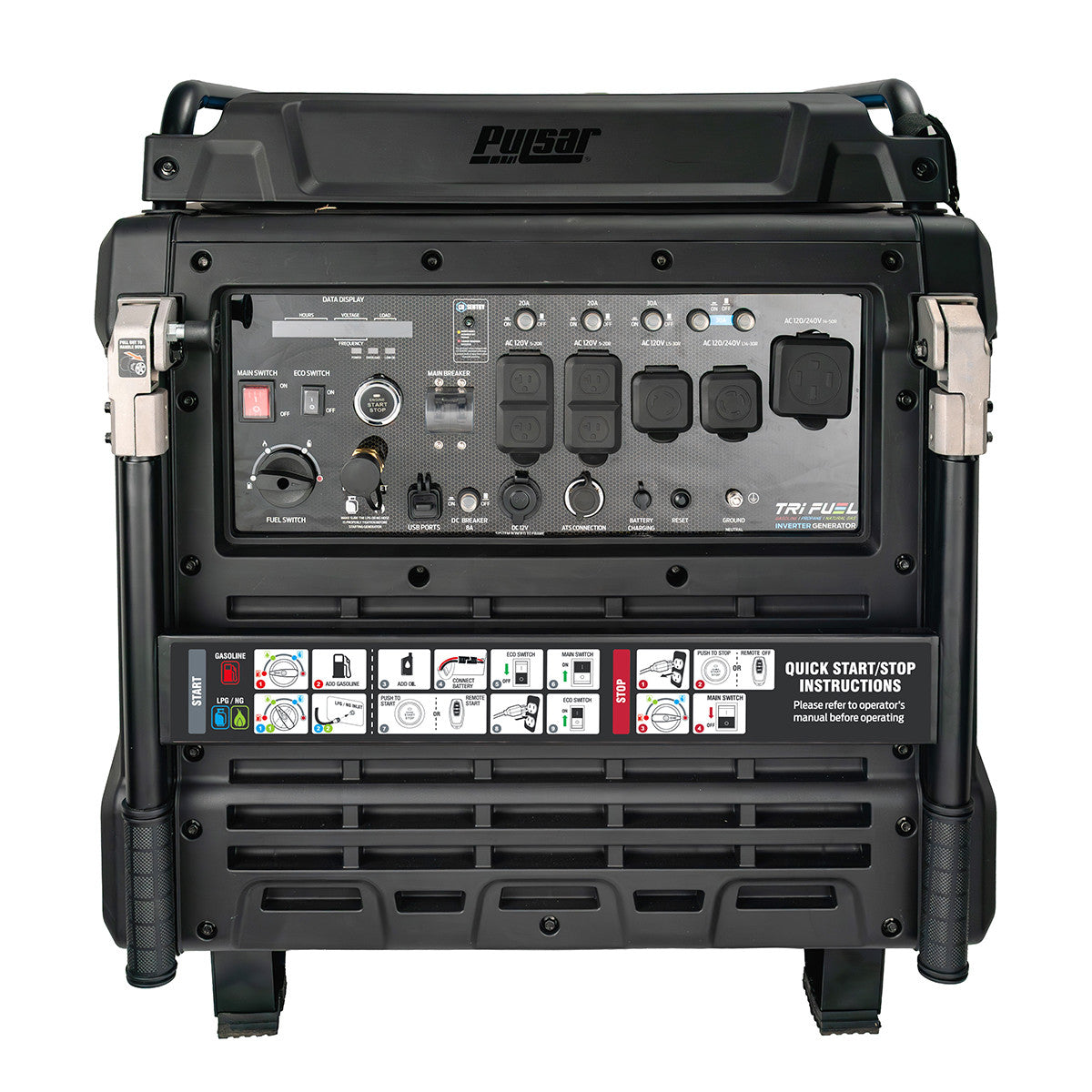 17,000 Watt Tri-Fuel Inverter Generator with CO Sentry – ATS Ready, Remote Start