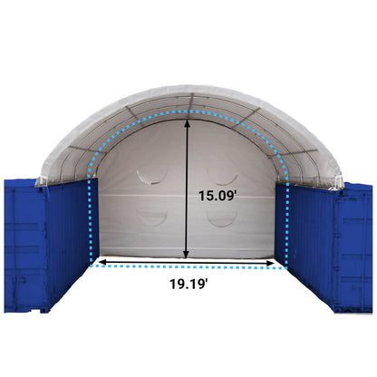 Rear Panel for W20' Container Shelter