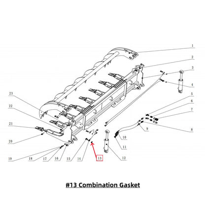 Parts for 78inch Root Grapple Rake#13 Combination Gasket