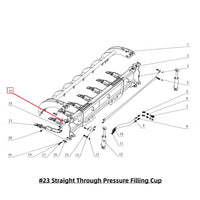 Parts List - Greatbear 78" Heavy Root Grapple Rake