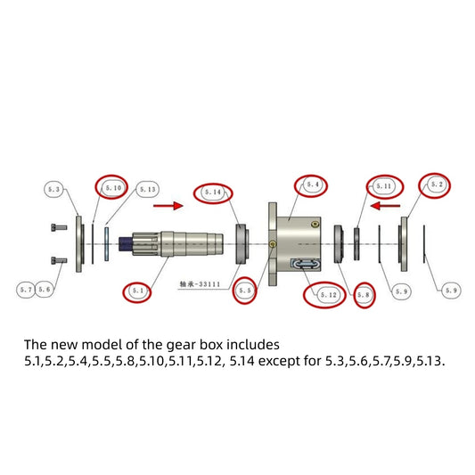New Model Gearbox for Greatbear Brush Cutter