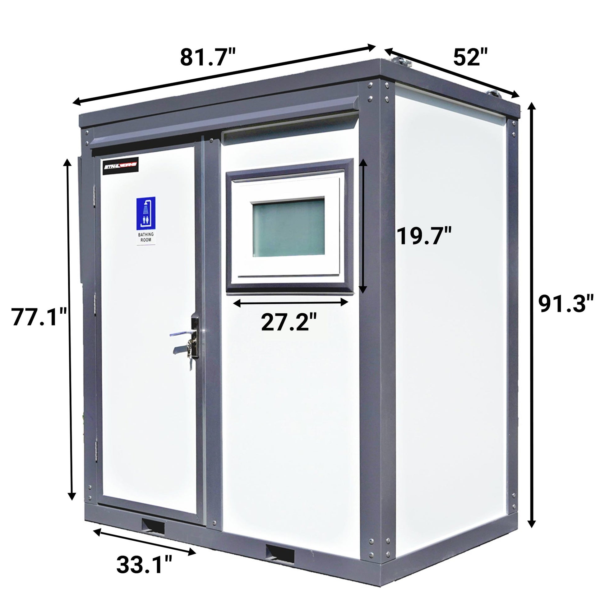 Bastone Portable Mobile Shower Room