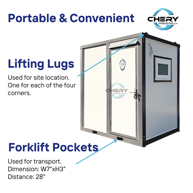 Portable-Toilet-with-Shower-Curtain-Style-ForkliftPockets