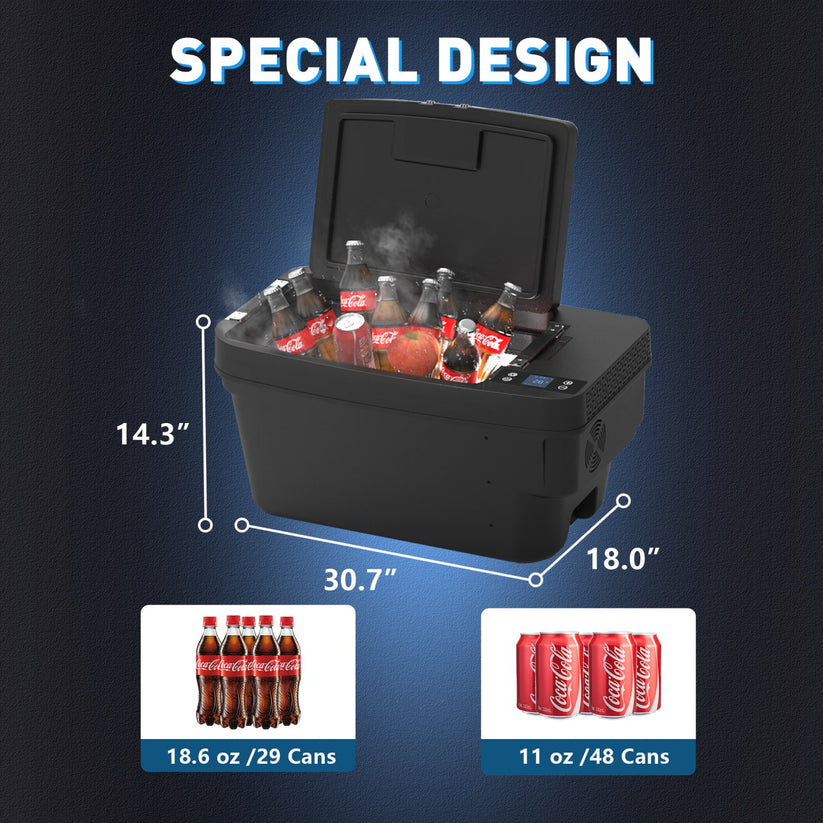 35QT Portable Fridge for Tesla Model Y