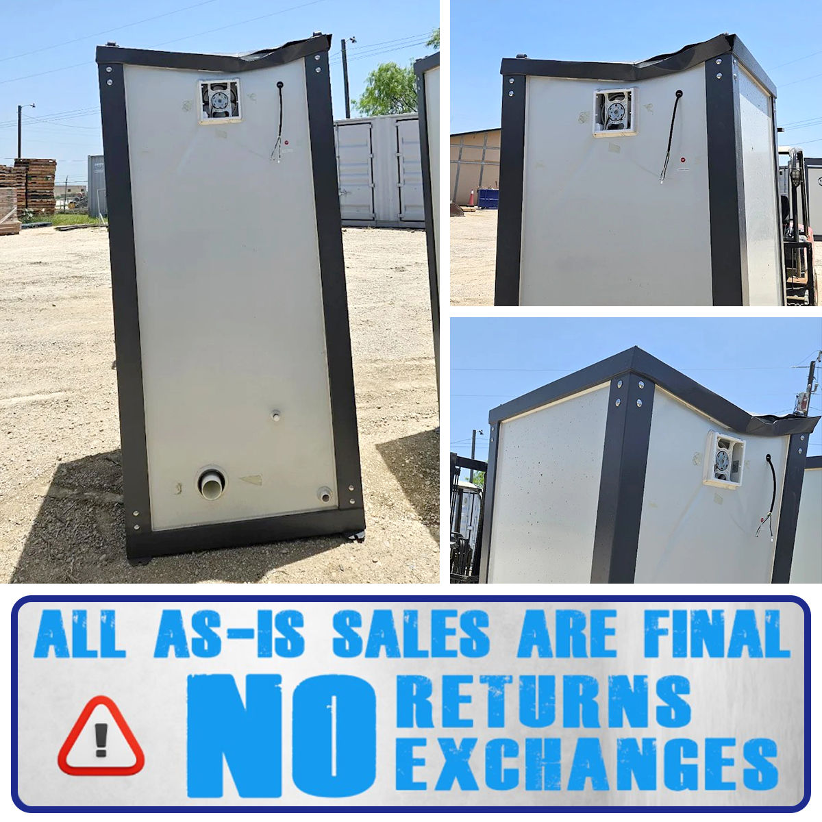 [AS-IS] Portable Restroom w/ Sink