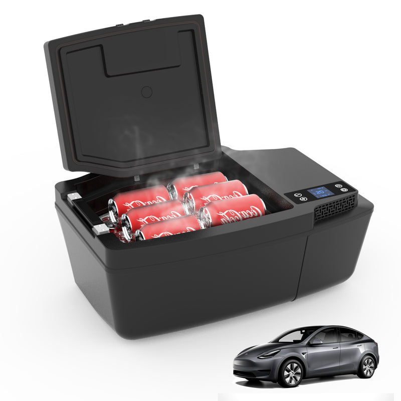 Portable freezer specially designed for Tesla Model 3