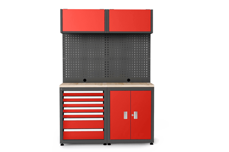 Ready-to-assemble Steel Garage Storage System 108A