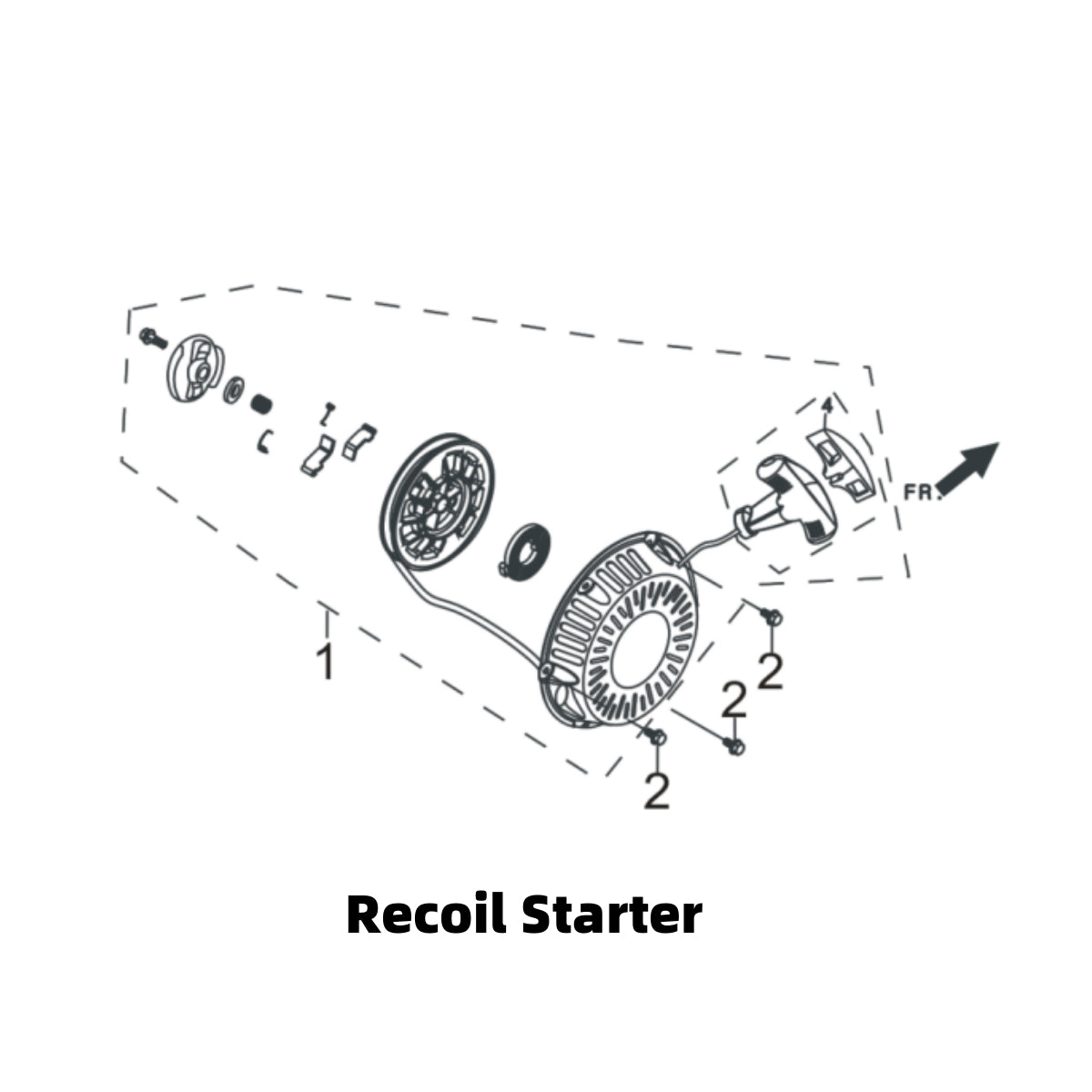 Parts List - Wood chipper