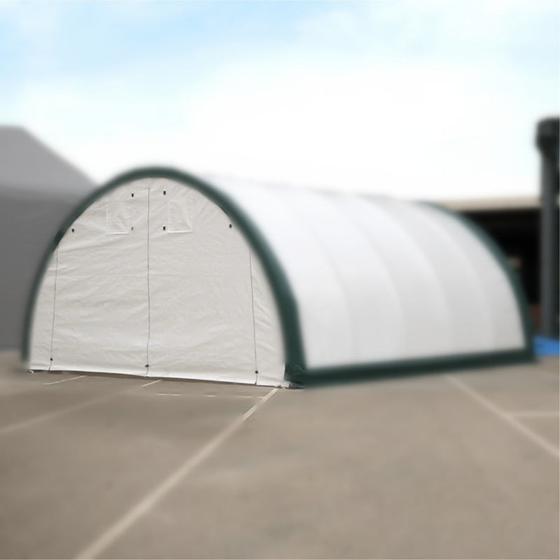 Front and Rear Panel with Zipper Rollup Door for Storage Shelter 20'x30'x12'