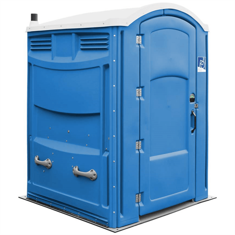 Wheelchair Accessible Portable Restroom - Assembled