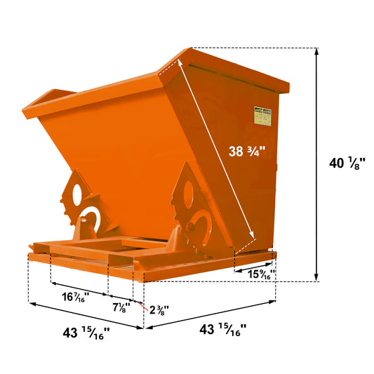 Greatbear self dumping hopper#color_orange