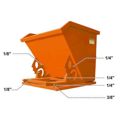 Greatbear self dumping hopper#color_orange
