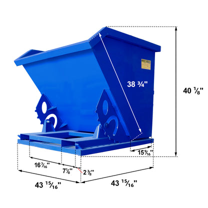 Greatbear self dumping hopper#color_blue