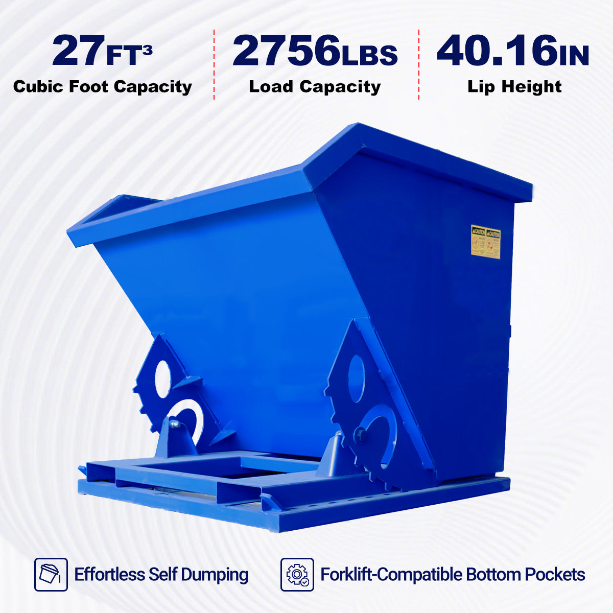 Greatbear self dumping hopper