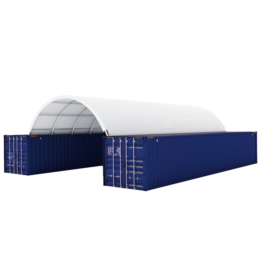 40ft Long Container Shelters - Container Domes & Shelters
