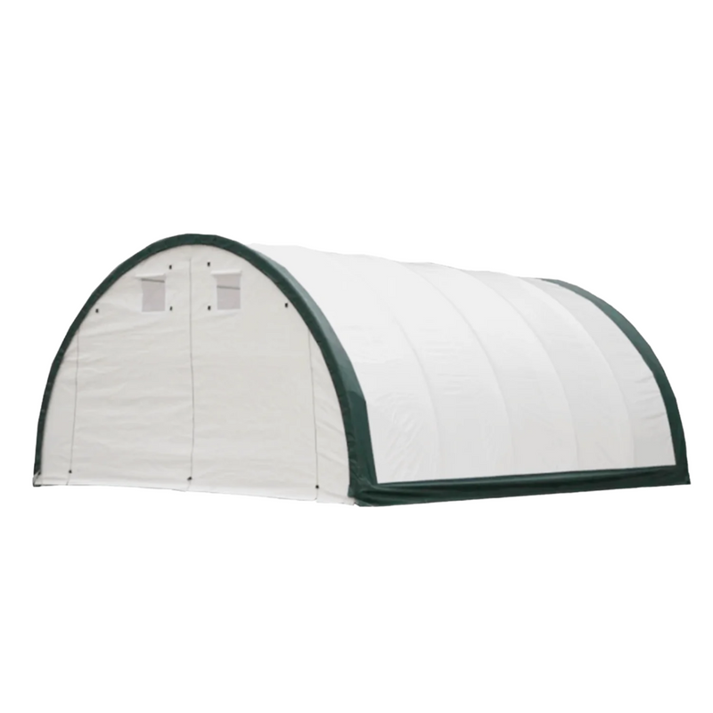 Gold Mountain Single Truss Arch Storage Shelter W20'xL42'xH12' 11oz PE