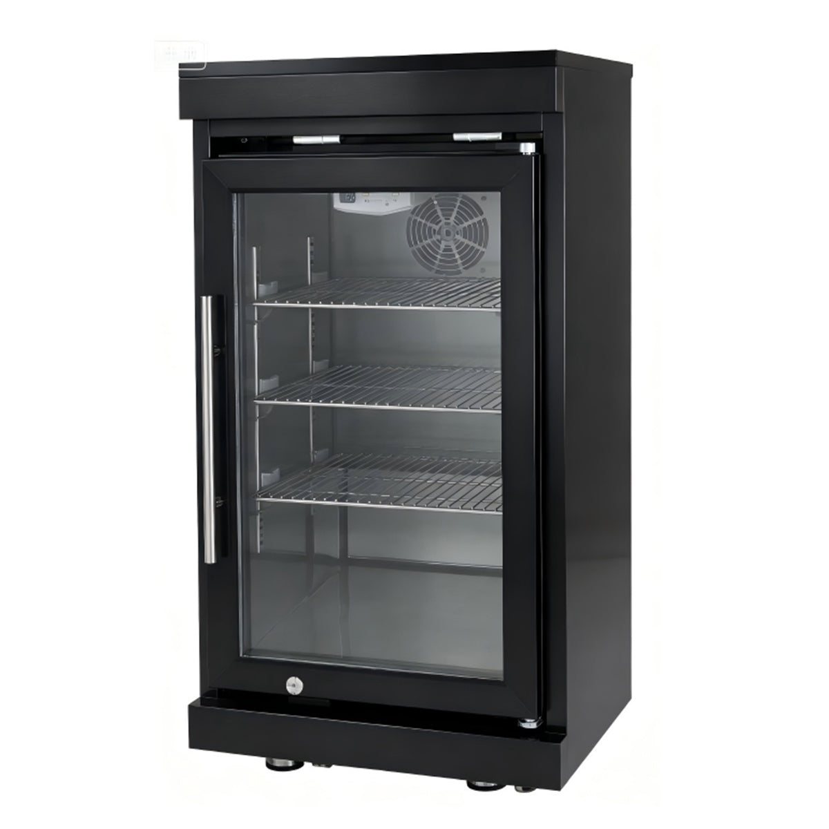 Single Door Black Refrigerator