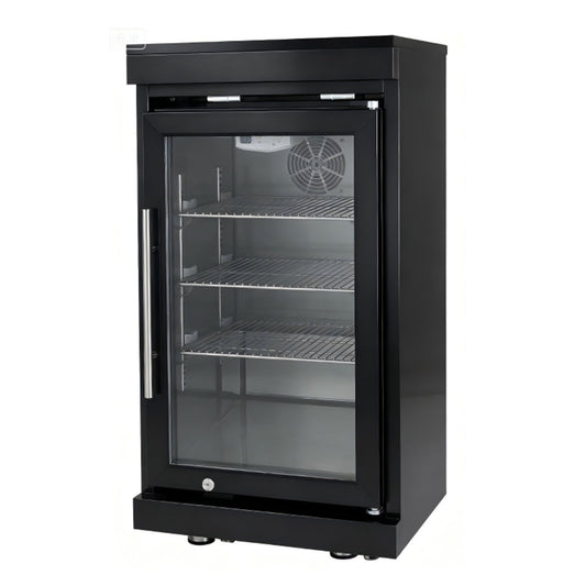 Single Door Black Refrigerator