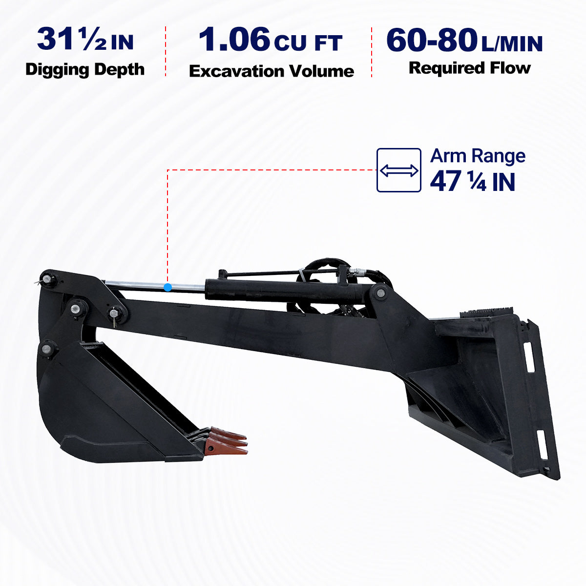 Skid Steer Backhole Arm