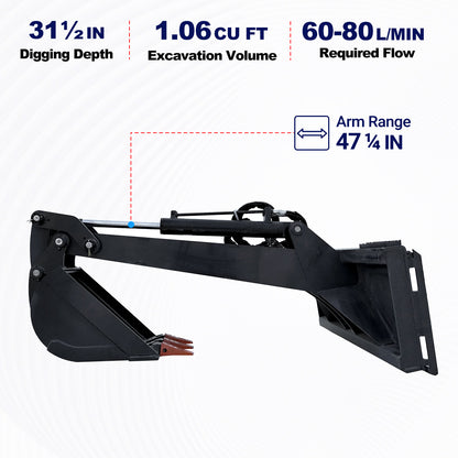 Skid Steer Backhole Arm