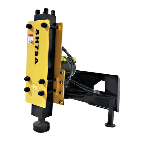 Skid steer post driver