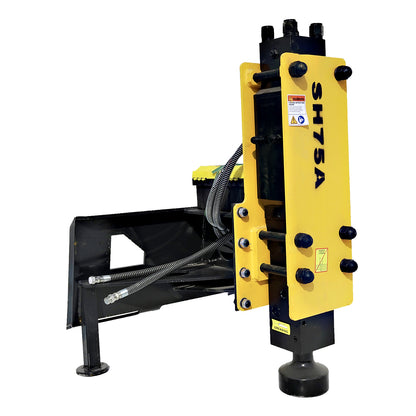 Skid steer post driver