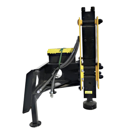 Skid steer post driver