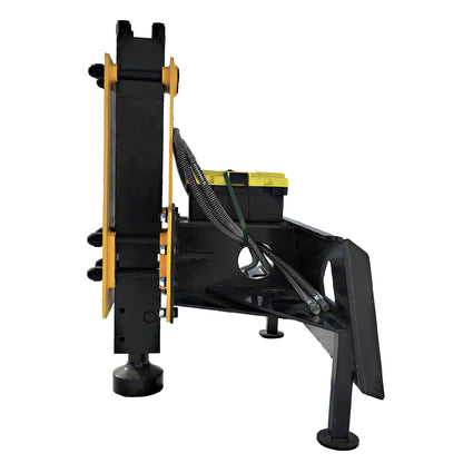 Skid steer post driver