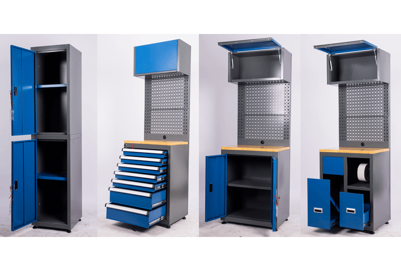 Steelman Heavy Duty Ready-to-assemble Steel Garage Storage System 108F