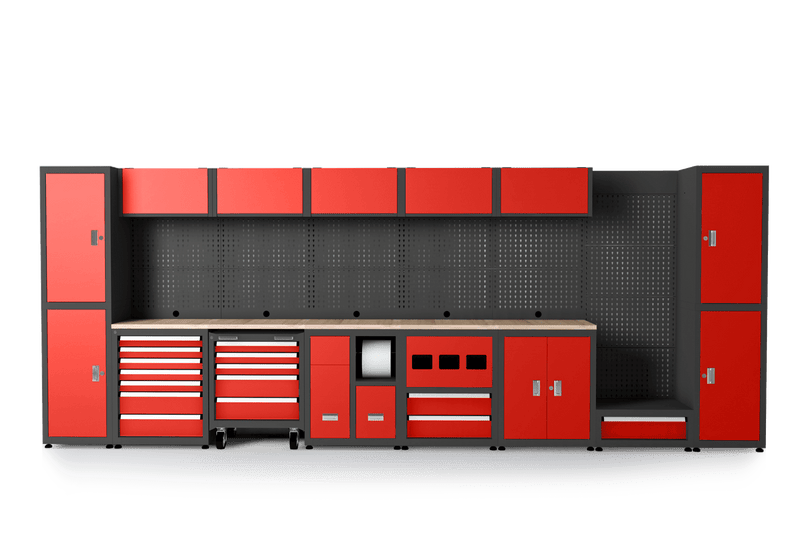 Steelman Heavy Duty Ready-to-assemble Steel Garage Storage System 108L