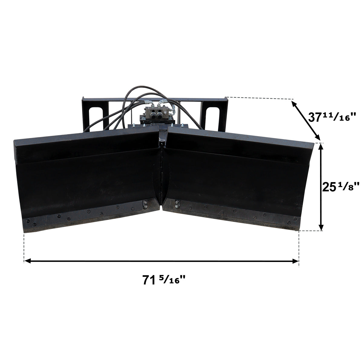 V-Blade_Skid_Steer_Snow_Plow